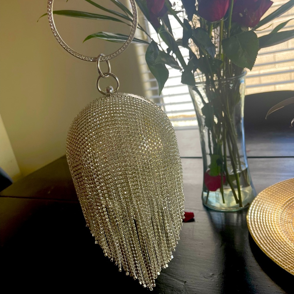 Crystal ball purse